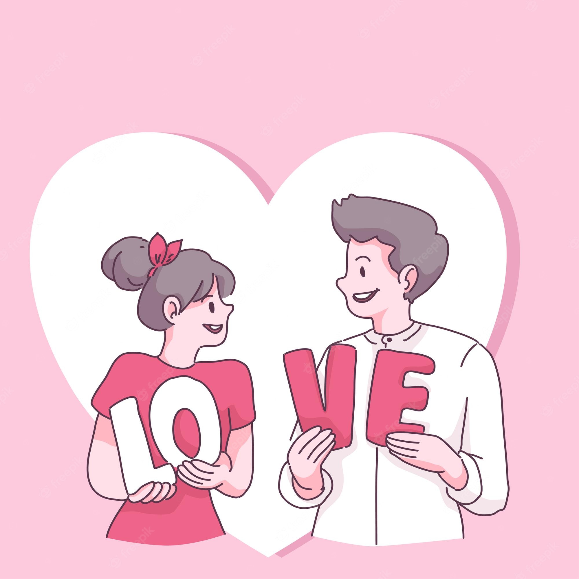 Young couple Vectors & Illustrations for Free Download | Freepik